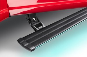 Ford F-350 Running Boards - AMP Research - PowerStep Plug-N-Play System - Black - `22-`26